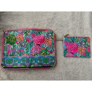 Lilly Pulitzer Laptop Sleeve Floral One Size